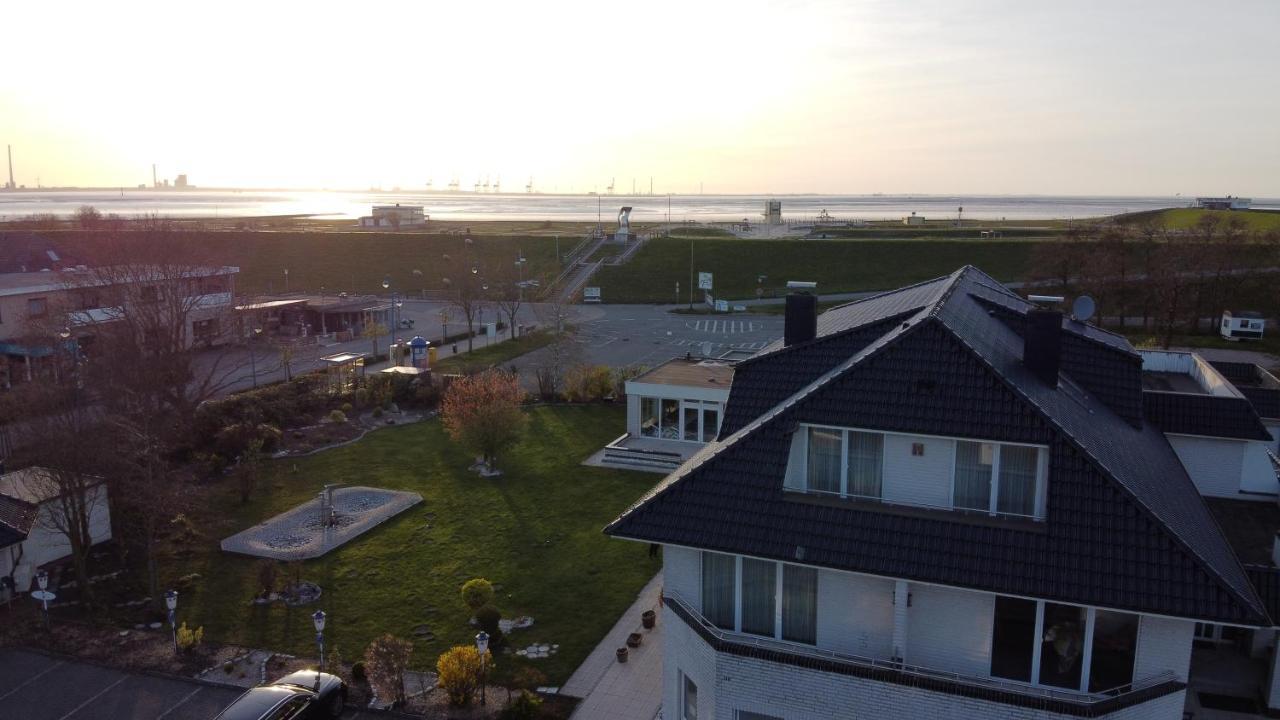 Hotel Am Friesenstrand 토센스 외부 사진